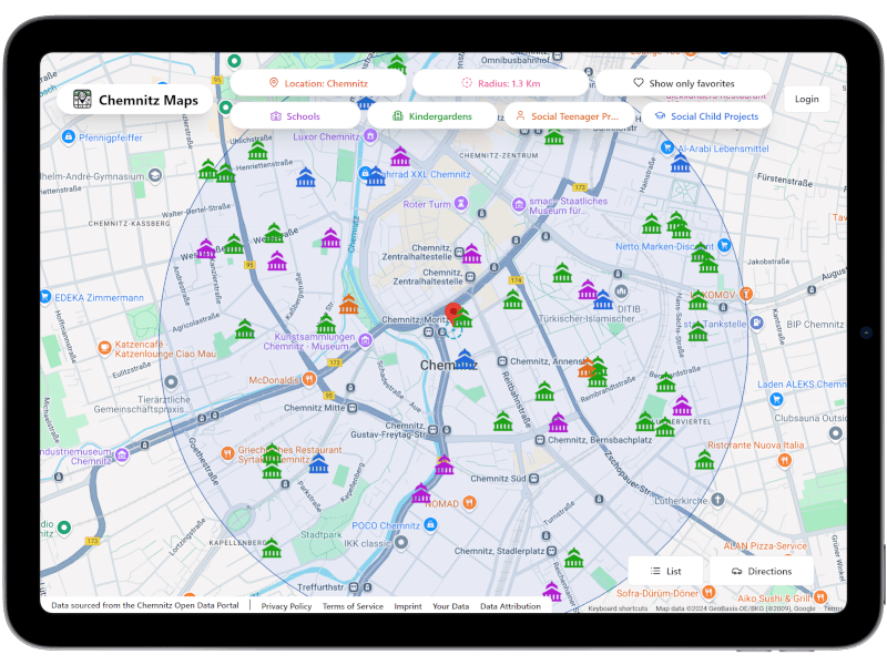 Chemnitz Maps